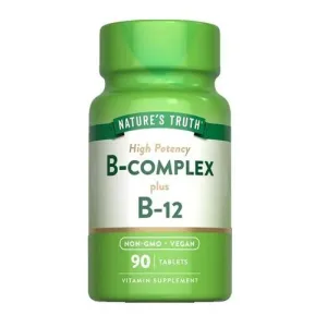 B-Complex Plus B-12 - 90 Tablets